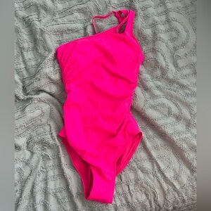 NWT Holipick Hot Pink Tummy Control One Piece Bathing Suit